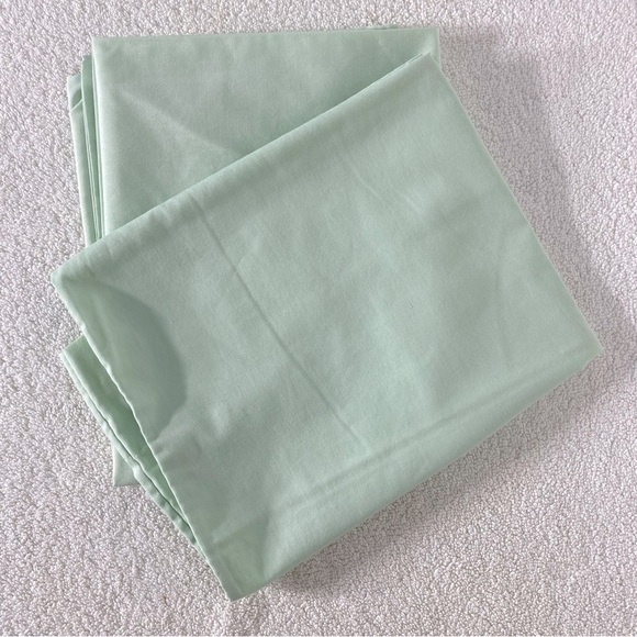 Vintage Mint Green Pillowcases x2 - Picture 9 of 9